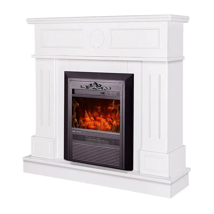 FIREPLACE AND COVERING ART FLAME AMBASADOR WHITE&CRISTINA - Камини<<<Отопление Охлаждане и Вик<<<Praktiker