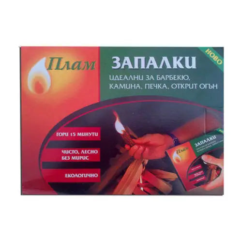 FIREPLACE LIGHTERS PLAM SMPB - Горива<<<Отопление Охлаждане и Вик<<<Praktiker&&&Разпалки и препарати<<<Барбекюта<<<Двор
