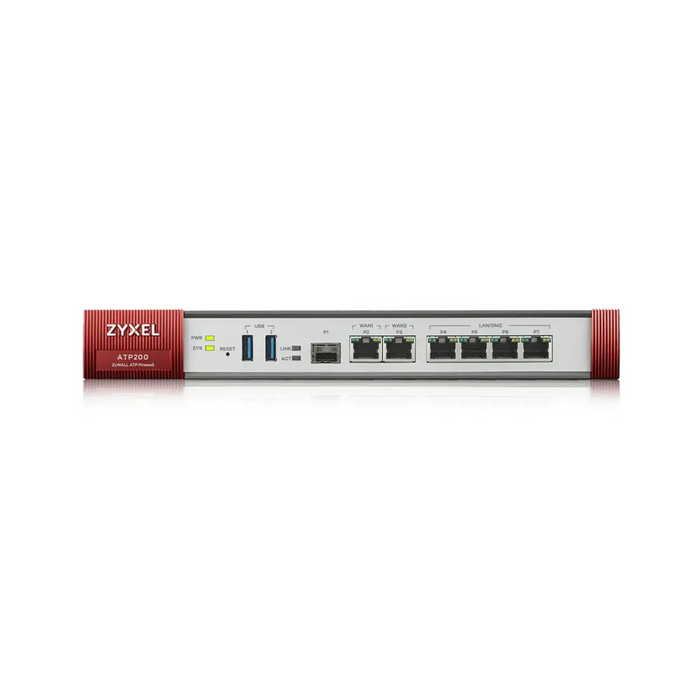 Firewall ZYXEL USG ATP200 UTM BDL Sandboxing 10/100/1000 4x LAN/DMZ 2x WAN 1xSFP 2xUSB with 1 year licenses included