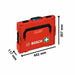 First Aid Kit BOSCH Lboxx 102 - 1600A02X2R Red - Декорация и Осветление<<<Дом Градина<<<BigBuy&&&Други артикули за