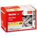 FISCHER SX PLUS EXPANSION DOwel 6X30 - Комплекти дюбели<<<Дюбели<<<Инструменти и