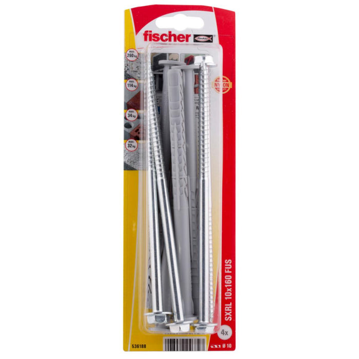 FISCHER SXRL 10X160 BOLT FRAME DOWEL