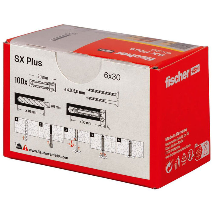 FISCHER SX PLUS EXPANSION DOwel 6X30