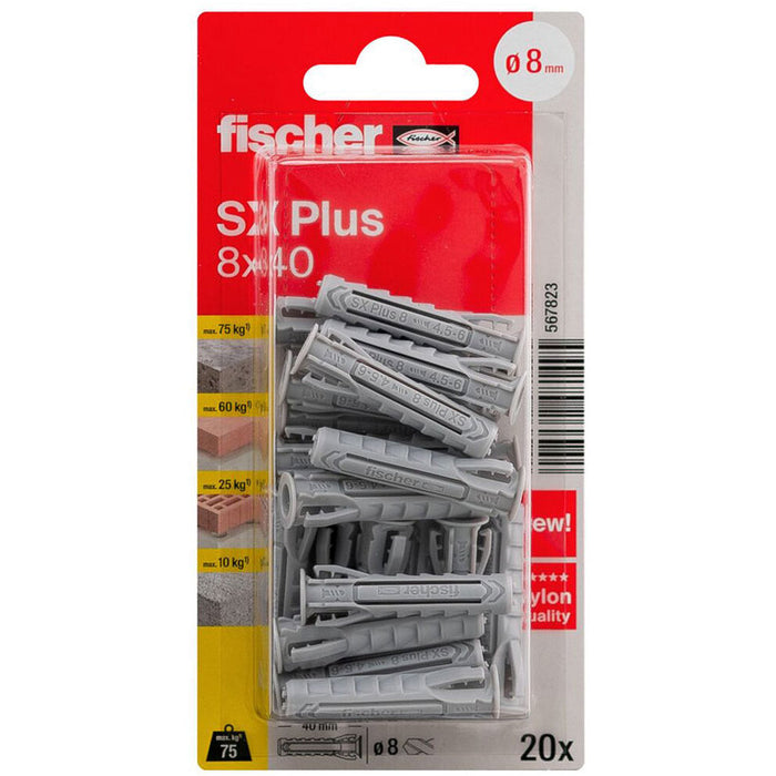 FISCHER SX PLUS EXPANSION DOwel 8X40