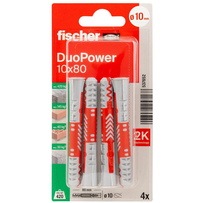 DOWEL WITH SUPPORT RING 10X80 FISCHER K NV