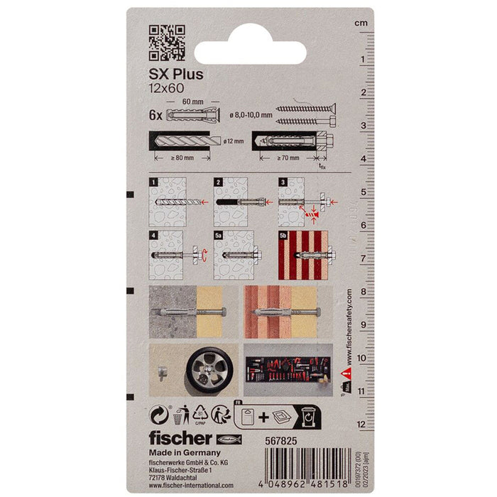 DOWEL WITH SCREW FISCHER SX PLUS