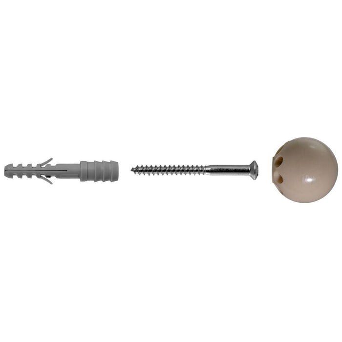 DOOR STOPPER WITH DOWEL BEIGE TS 8 BGK