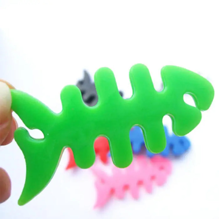 Fish-shaped headphone cable wrap - pink - Other cell phone equipment<<<HurtelXML