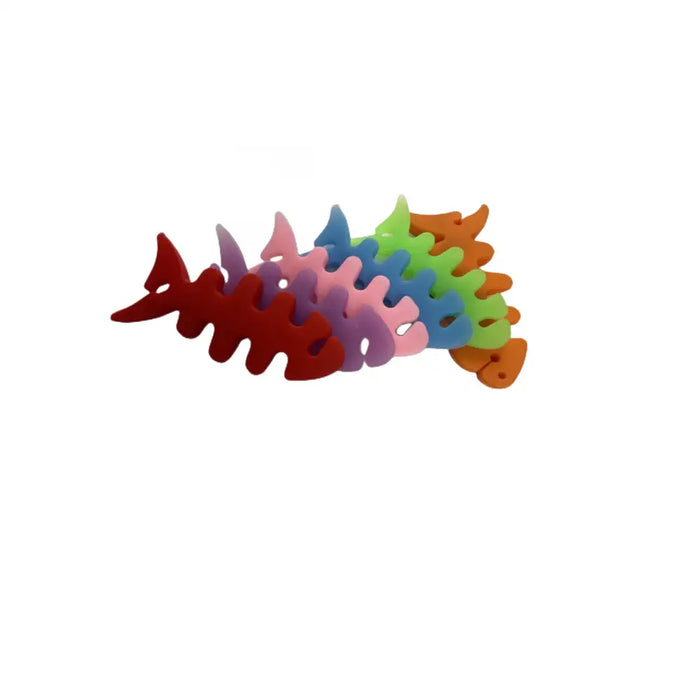 Fish-shaped headphone cable wrap - pink - Other cell phone equipment<<<HurtelXML