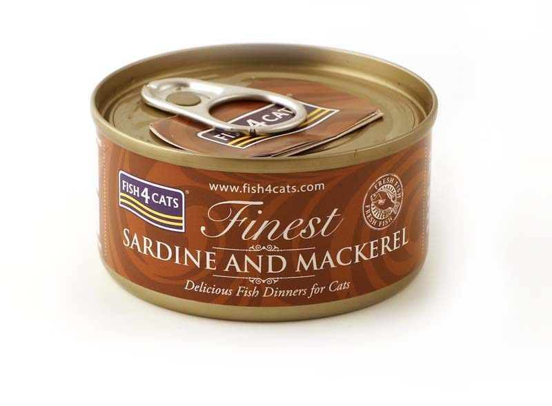 FISH4CATS Sardine and mackerel - wet cat food - 70g