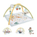 Fisher-Price Simply Senses Newborn Gym Baby Activity Mat with 6 Sensory Toys - Educational matsZDN-MDU<<<(Games