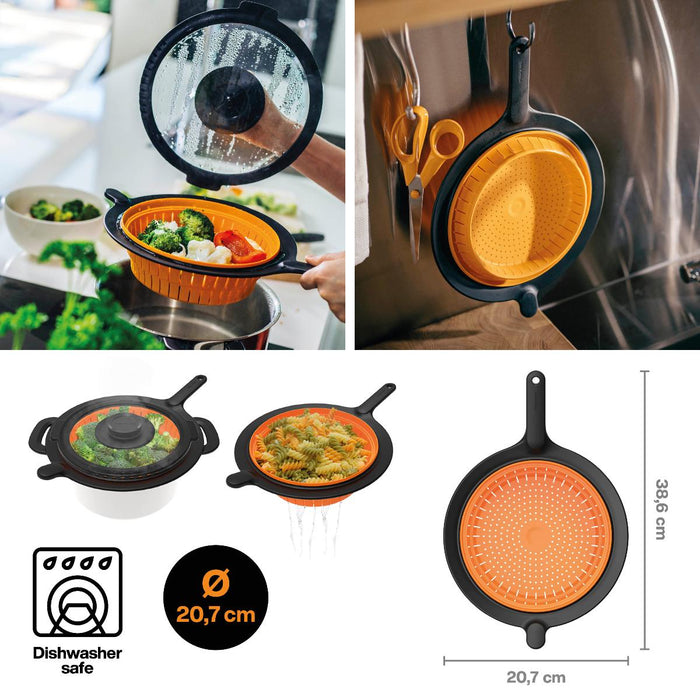 SILICONE COlander FISKARS 20.7CM