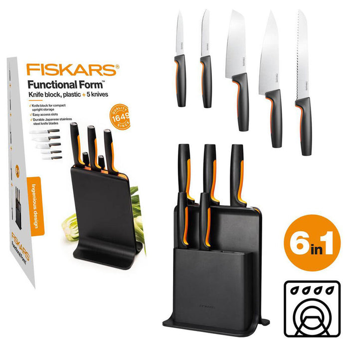 SET OF 5 KNIVES FISKARS FUNCTIONAL FORM