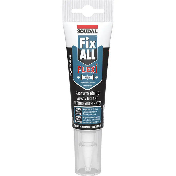 FIX ALL CRYSTAL ASSEMBLY ADHESIVE 125 ML SOUDAL - Лепила<<<Лепила и ленти<<<Бои и лакове<<<Praktiker&&&Лепила<<<Лепила