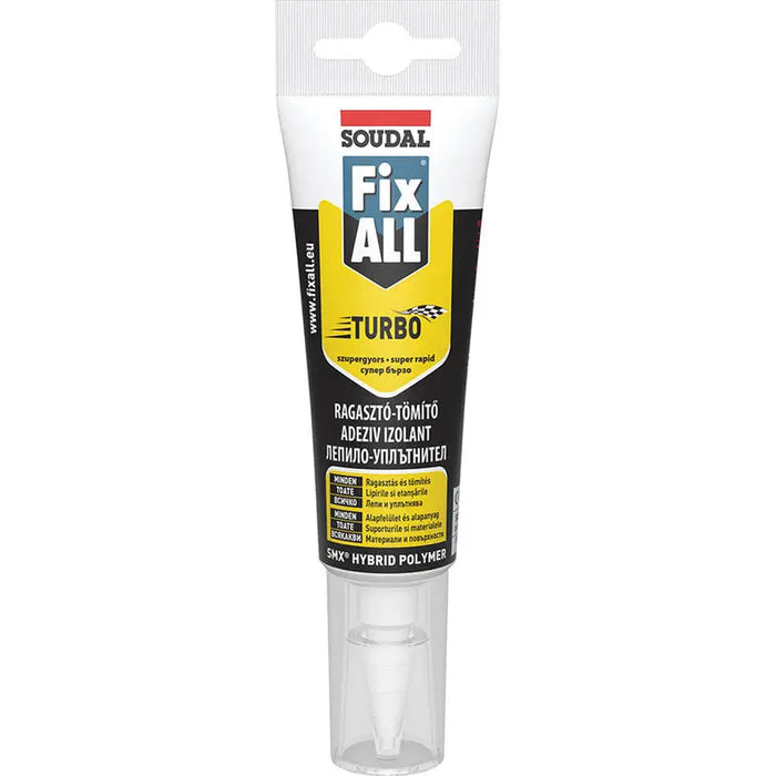 FIX ALL TURBO ASSEMBLY ADHESIVE 125 ML SOUDAL - Лепила<<<Лепила и ленти<<<Бои и лакове<<<Praktiker&&&Лепила<<<Лепила и