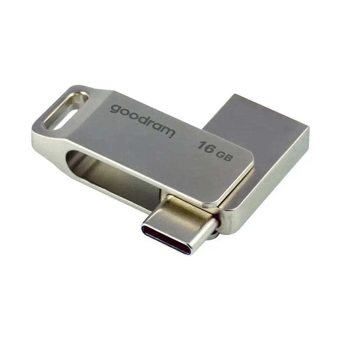 Flash Drive 16GB USB 3.2 Gen 1 USB / USB C OTG ODA3 Goodram - Silver - Paragony<<<HurtelXML