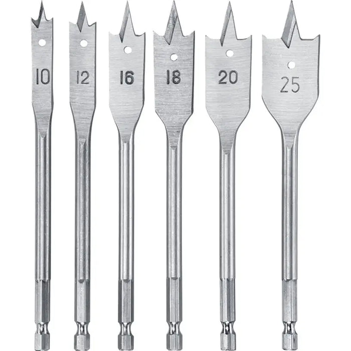 FLAT DRILLS FOR WOOD NEXTOOL DRAX-22 6 PCS - Фрезери<<<Консумативи за електроинструменти<<<Инструменти и