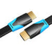 Flat HDMI Cable Vention VAA-B02-L500 5m 4K 60Hz (Black) - Video cables<<<Cables<<<IT Accessories<<<InnproXML&&&Компютър