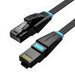 Flat Network Cable UTP CAT6 Vention IBJBX RJ45 Ethernet 1000Mbps 50m Black - Network cables<<<Cables<<<IT