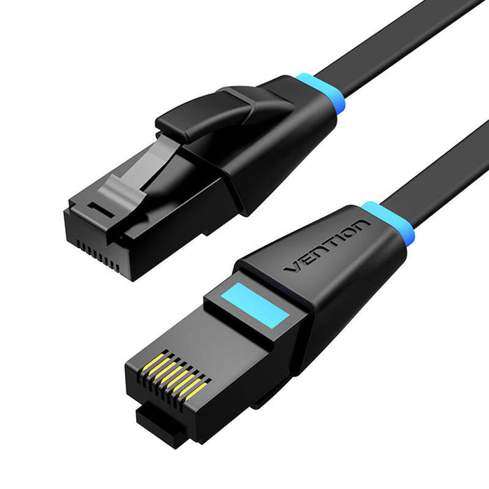 Flat Network Cable UTP CAT6 Vention IBJBX RJ45 Ethernet 1000Mbps 50m Black - Network cables<<<Cables<<<IT