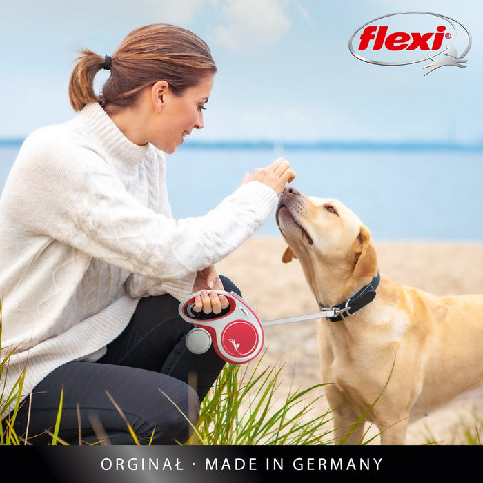 Dog Lead Flexi NEW COMFORT 8 m Black Size L