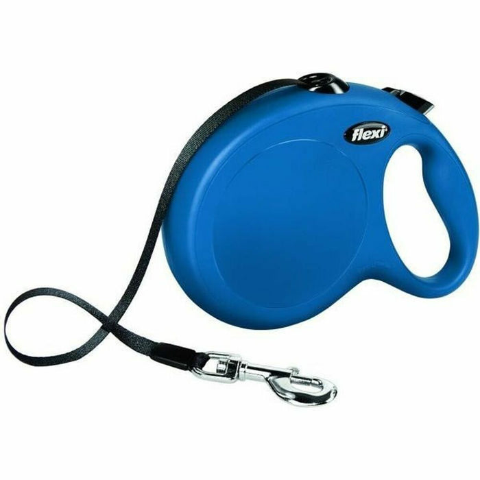 Dog Lead Flexi Newclassic Blue L 8 m