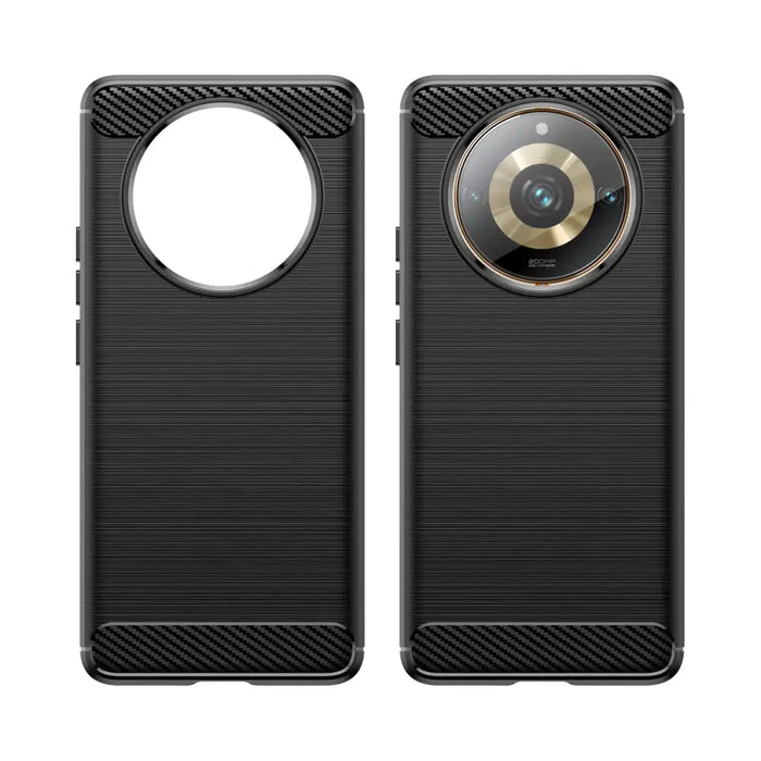 Flexible carbon pattern case for Realme 11 Pro / 11 Pro+ Carbon Case - black - Cell phone cases and covers<<<HurtelXML