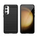 Flexible carbon pattern case for Samsung Galaxy S23 FE Carbon Case - black - Cell phone cases and covers<<<HurtelXML