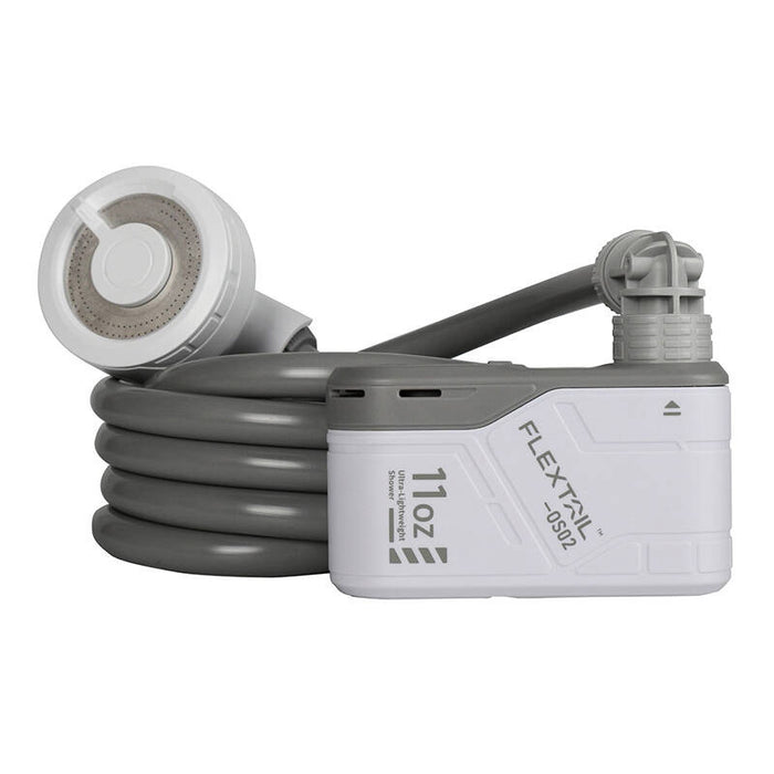 Flextail Max Shower Portable Shower with Pump (White)