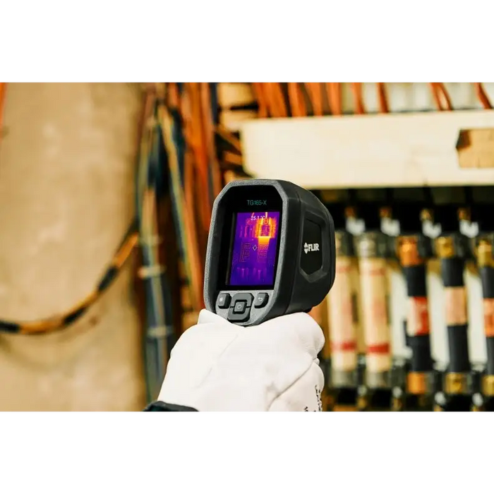 FLIR TG165-X MSX Termocamera -25 fino a +300 °C 80 x 60 Pixel 8.7 Hz MSX® Luce LED integrata Fotocamera digitale