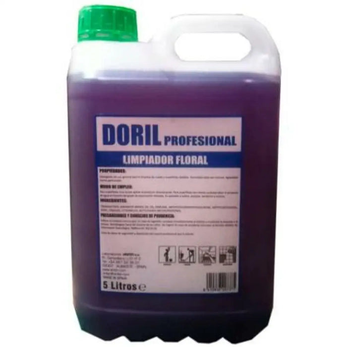 Floor Cleaner VINFER Doril 5 L (4 Units) - Почистване Прахосмукачки И Гладене<<<Дом Градина<<<BigBuy&&&Други продукти