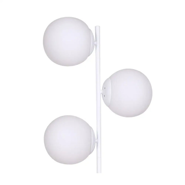 Floor Lamp DKD Home Decor 35 x 25 x 167 cm Crystal Metal White 220 V 50 W - Декорация и Осветление<<<Дом