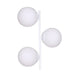 Floor Lamp DKD Home Decor 35 x 25 x 167 cm Crystal Metal White 220 V 50 W - Декорация и Осветление<<<Дом