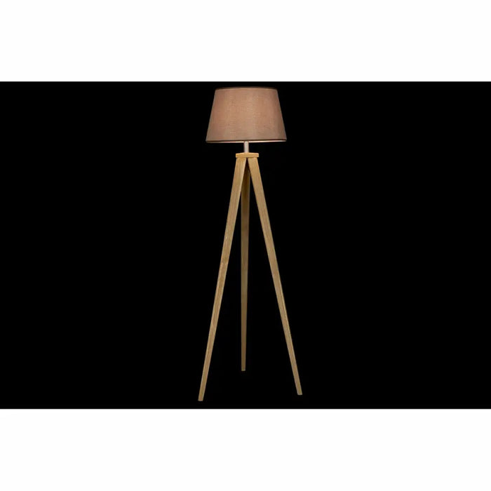 Floor Lamp DKD Home Decor 40 x 40 x 154 cm Natural Grey Brown 250 V 60 W Pinewood (2 Units) - Декорация и