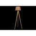 Floor Lamp DKD Home Decor 40 x 40 x 154 cm Natural Grey Brown 250 V 60 W Pinewood (2 Units) - Декорация и