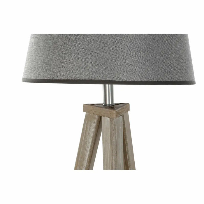 Floor Lamp DKD Home Decor 40 x 40 x 154 cm Natural Grey Brown 250 V 60 W Pinewood (2 Units) - Декорация и