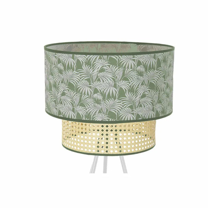 Floor Lamp DKD Home Decor Metal Polyester White Green 220 V 50 W (40 x 40 x 129 cm) - Декорация и Осветление<<<Дом