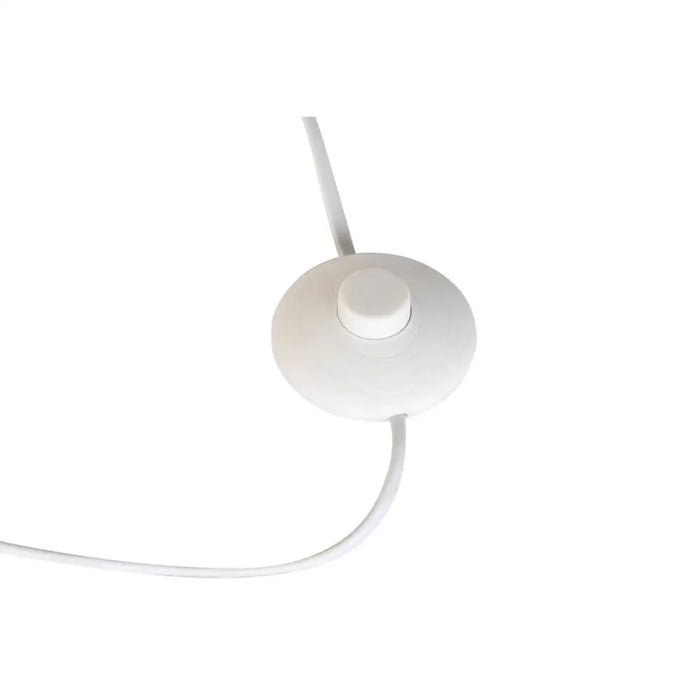 Floor Lamp DKD Home Decor Metal Polyester White Green 220 V 50 W (40 x 40 x 129 cm) - Декорация и Осветление<<<Дом