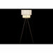 Floor Lamp DKD Home Decor Natural Black Metal Palms Polyester Colonial (60 x 60 x 129 cm) - Декорация и