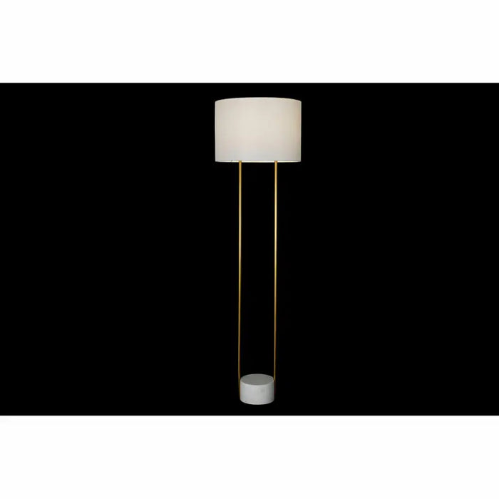 Floor Lamp DKD Home Decor White Golden Metal Marble 50 W 220 V 48 x 48 x 170 cm - Декорация и Осветление<<<Дом
