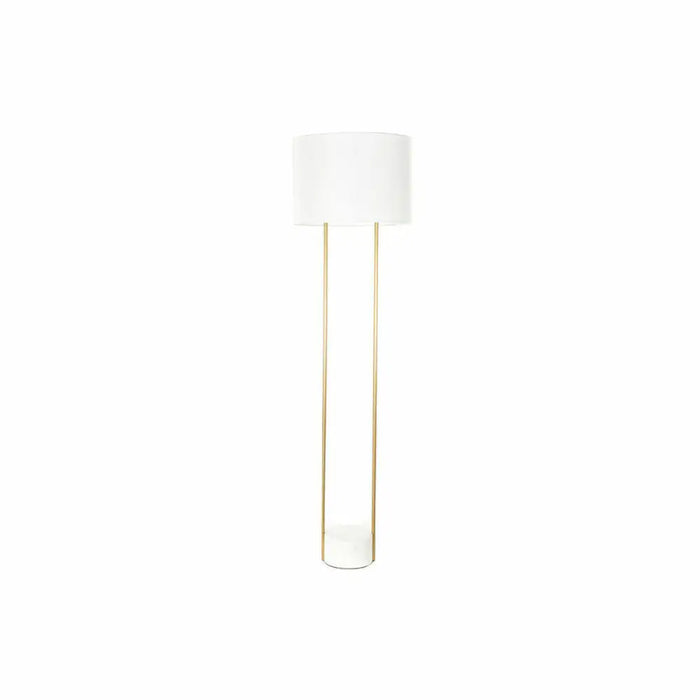 Floor Lamp DKD Home Decor White Golden Metal Marble 50 W 220 V 48 x 48 x 170 cm - Декорация и Осветление<<<Дом