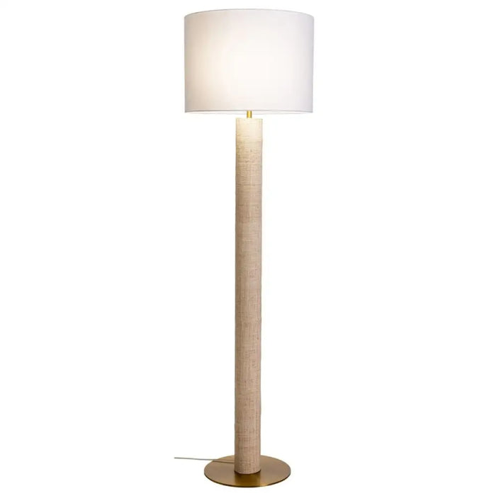 Floor Lamp Home ESPRIT Beige Golden 220 V - Декорация и Осветление<<<Дом Градина<<<BigBuy&&&Лампи<<<Декорация и