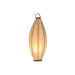 Floor Lamp Home ESPRIT Brown Metal Rope 38 x 38 x 100 cm - Декорация и Осветление<<<Дом