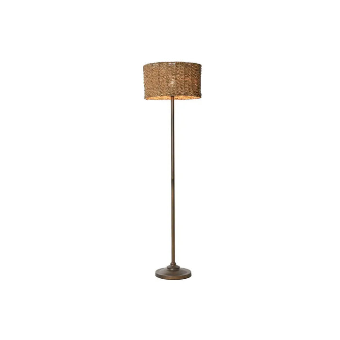 Floor Lamp Home ESPRIT Brown Natural 220 V 41 x 41 x 156 cm - Декорация и Осветление<<<Дом