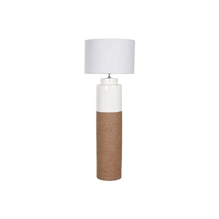 Floor Lamp Home ESPRIT White Brown 220 V 50 X 50 X 139,5 cm - Декорация и Осветление<<<Дом