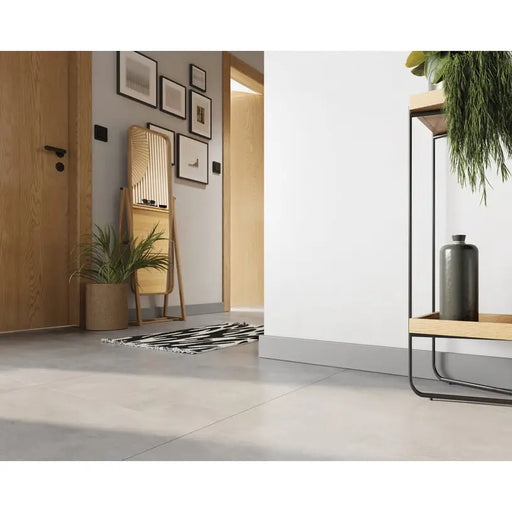 FLOOR PVC SKILLS VILO SEMPLA 80 704 LIGHT GRAY - Первази за ламинат<<<Паркет и елементи за монтаж<<<Подови и стенни