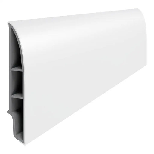 FLOOR PVC SKILLS VILO SEMPLA 80 708 WHITE - Первази за ламинат<<<Паркет и елементи за монтаж<<<Подови и стенни