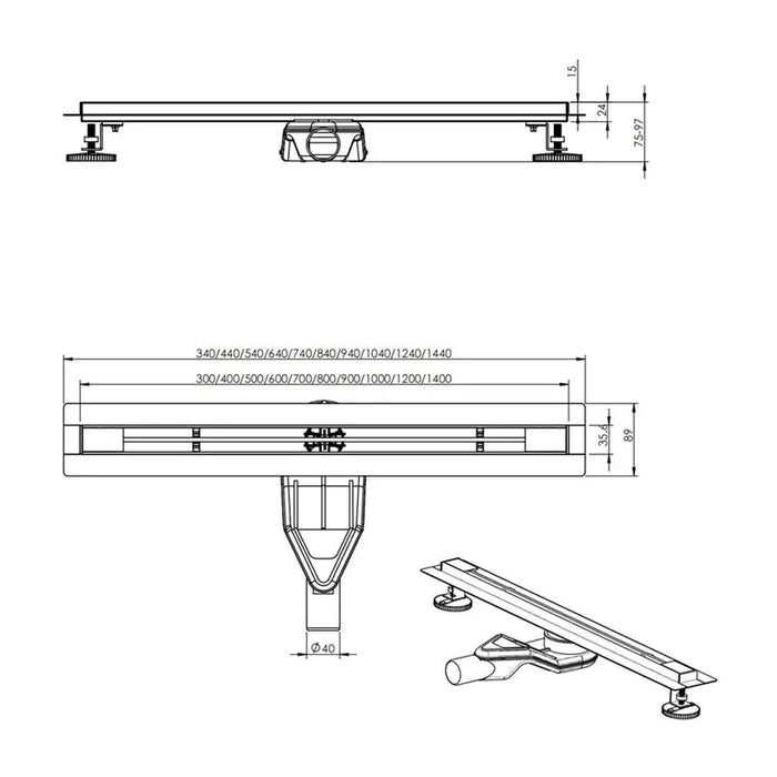 FLOOR SIPHON INTER CERAMIC - Подови сифони и аксесоари<<<Вик<<<Строителни материали<<<Praktiker&&&Подови сифони и