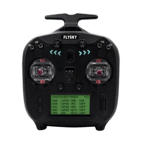 Flysky Transmitter FS-ST8 + Receiver SR8 Set 8 channels AFHDS 3 - Transmitters<<<Transmitter systems<<<RC
