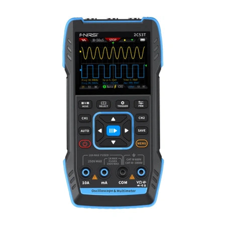 FNIRSI 2C53T 3-in-1 portable oscilloscope multimeter signal generator